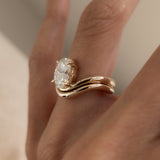 Oval Solitaire Lab Grown Diamond Engagement Ring