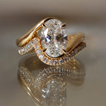 Oval Solitaire Lab Grown Diamond Engagement Ring