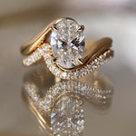 Oval Solitaire Lab Grown Diamond Engagement Ring