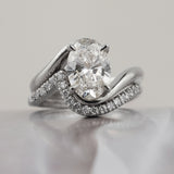 Oval Solitaire Lab Grown Diamond Engagement Ring