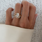 Oval Solitaire Lab Grown Diamond Engagement Ring