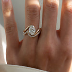 Oval Solitaire Lab Grown Diamond Engagement Ring