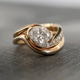 Oval Solitaire Lab Grown Diamond Engagement Ring