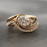 Oval Solitaire Lab Grown Diamond Engagement Ring