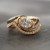 Oval Solitaire Lab Grown Diamond Engagement Ring