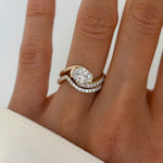 Oval Solitaire Lab Grown Diamond Engagement Ring