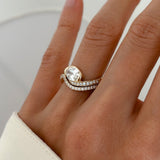 Oval Solitaire Lab Grown Diamond Engagement Ring