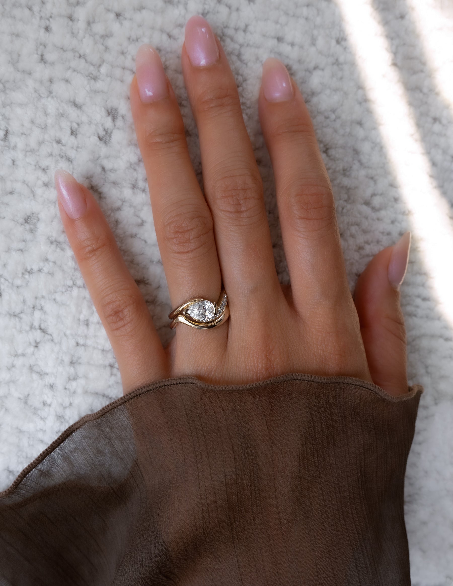 Oval Solitaire Lab Grown Diamond Engagement Ring
