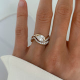 Oval Solitaire Lab Grown Diamond Engagement Ring