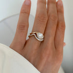 Oval Solitaire Lab Grown Diamond Engagement Ring
