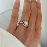 Oval Solitaire Lab Grown Diamond Engagement Ring