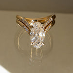 Oval Solitaire Lab Grown Diamond Engagement Ring