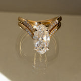 Oval Solitaire Lab Grown Diamond Engagement Ring