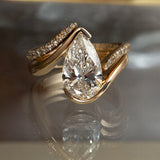 Oval Solitaire Lab Grown Diamond Engagement Ring