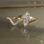 Oval Solitaire Lab Grown Diamond Engagement Ring