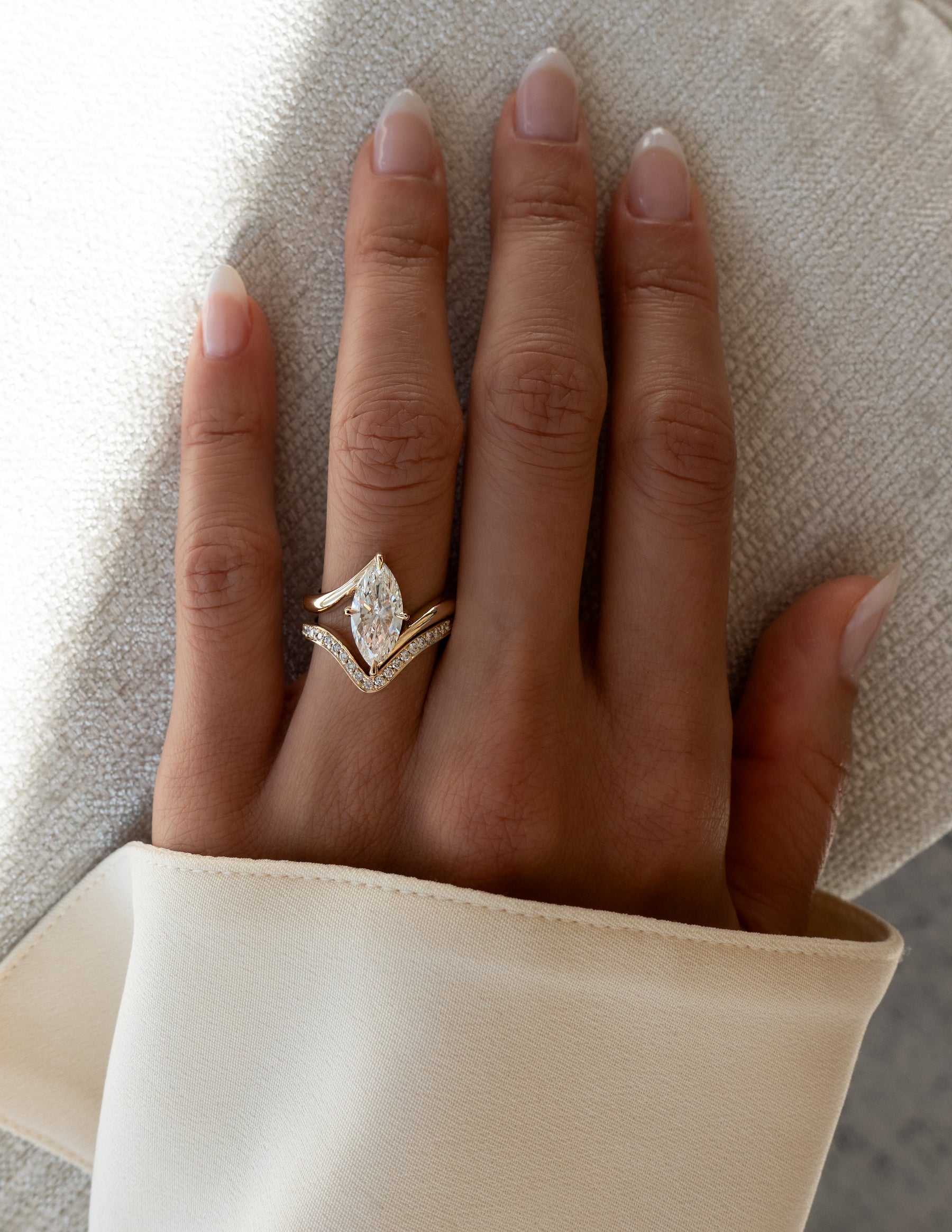 Oval Solitaire Lab Grown Diamond Engagement Ring