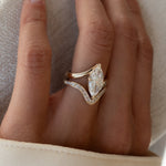 Oval Solitaire Lab Grown Diamond Engagement Ring