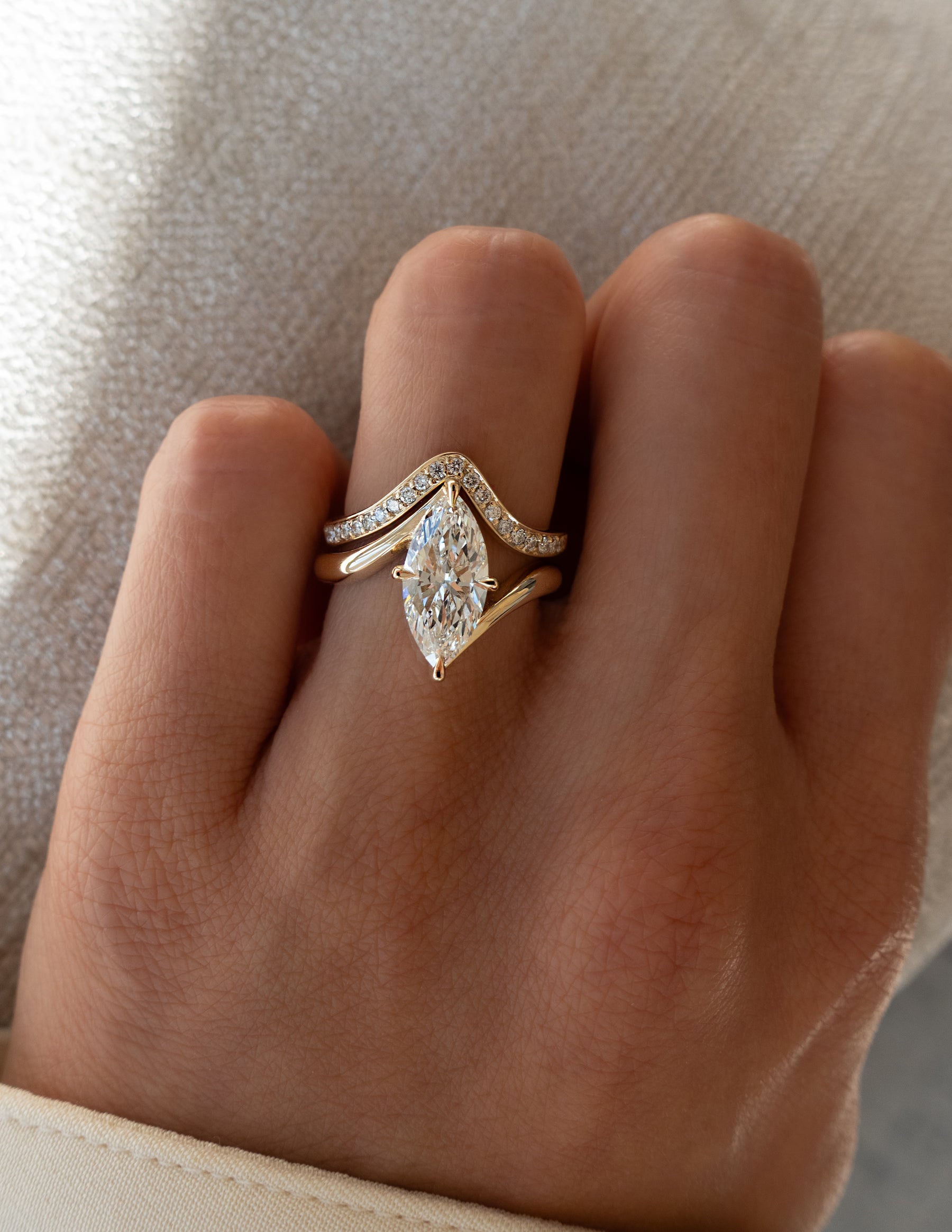 Oval Solitaire Lab Grown Diamond Engagement Ring