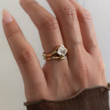 Oval Solitaire Lab Grown Diamond Engagement Ring