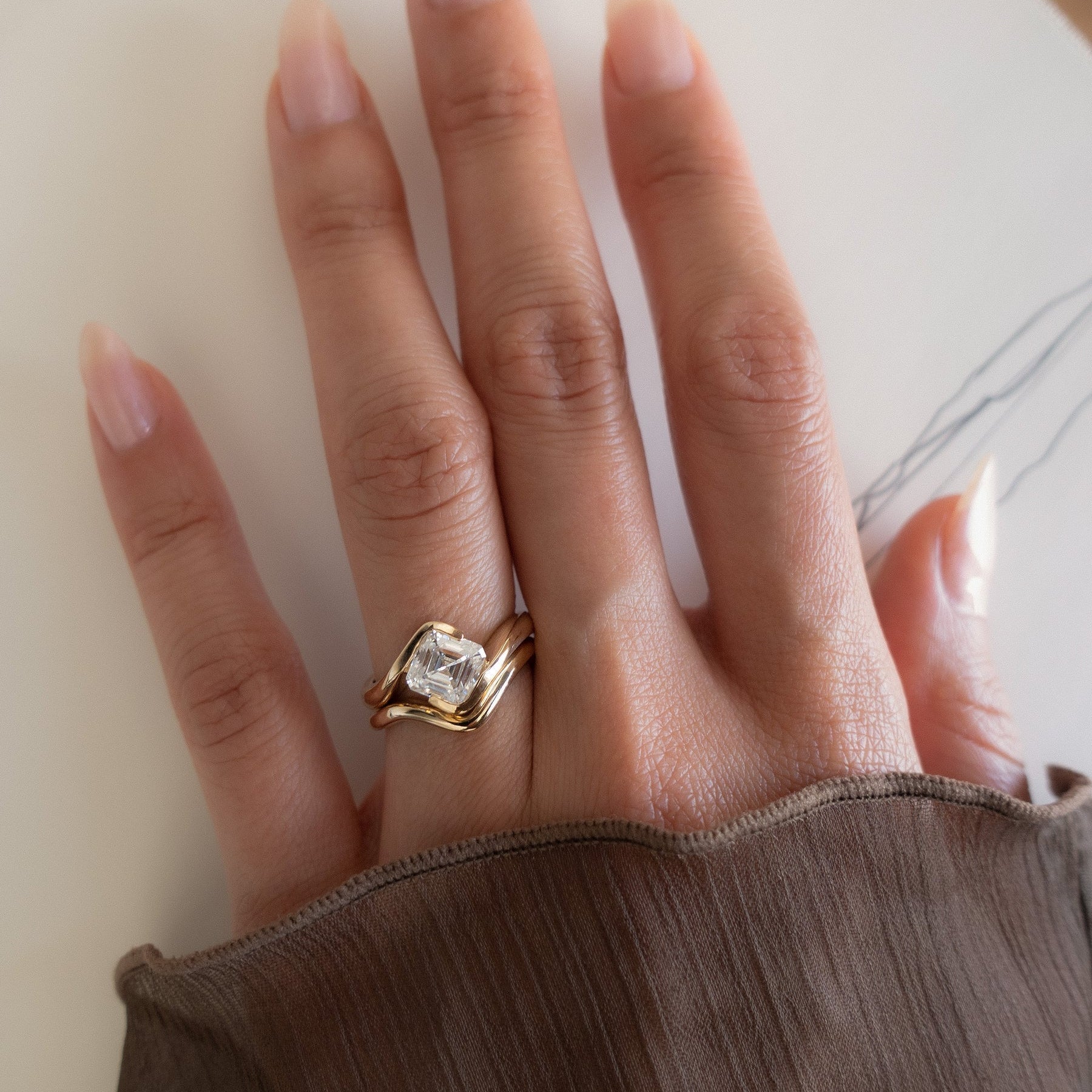 Oval Solitaire Lab Grown Diamond Engagement Ring