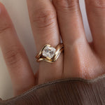 Oval Solitaire Lab Grown Diamond Engagement Ring