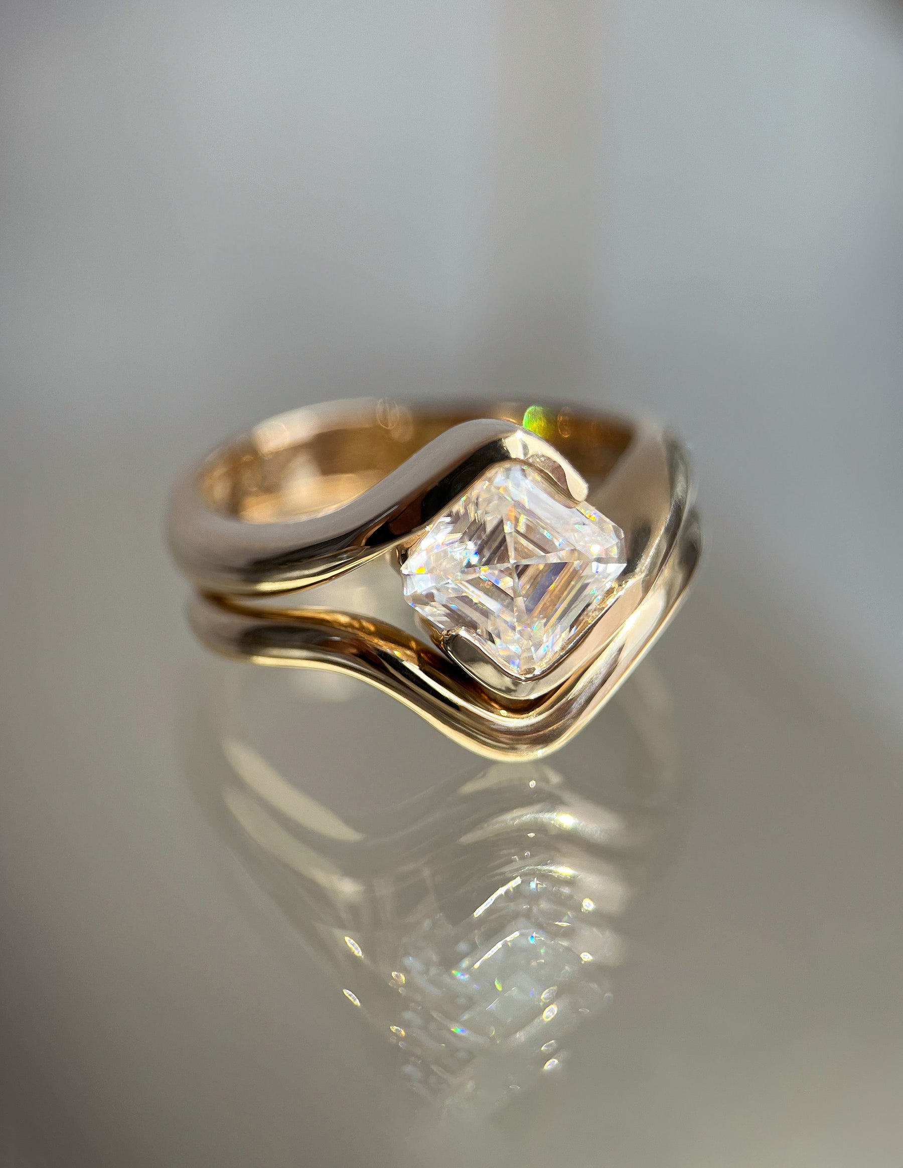 Oval Solitaire Lab Grown Diamond Engagement Ring