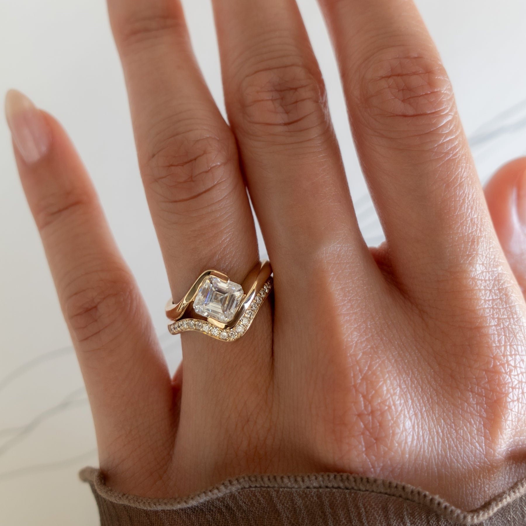 Oval Solitaire Lab Grown Diamond Engagement Ring