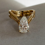 Oval Solitaire Lab Grown Diamond Engagement Ring