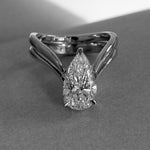 Oval Solitaire Lab Grown Diamond Engagement Ring