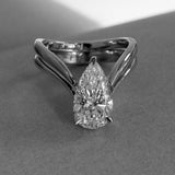 Oval Solitaire Lab Grown Diamond Engagement Ring