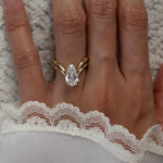 Oval Solitaire Lab Grown Diamond Engagement Ring