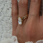 Oval Solitaire Lab Grown Diamond Engagement Ring