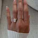 Oval Solitaire Lab Grown Diamond Engagement Ring