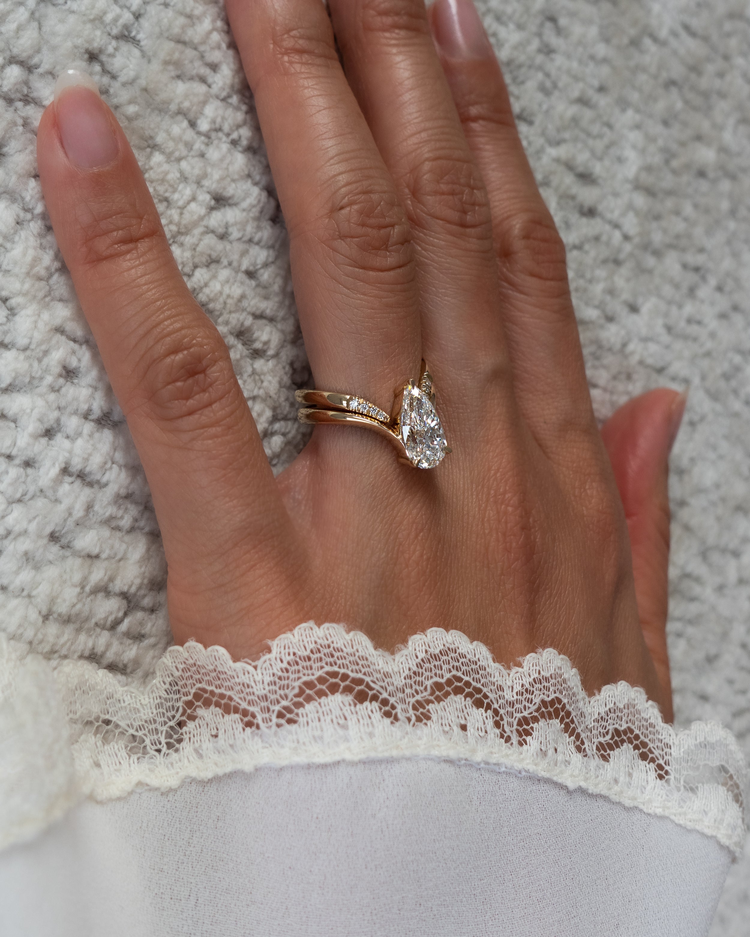 Oval Solitaire Lab Grown Diamond Engagement Ring