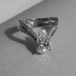 Oval Solitaire Lab Grown Diamond Engagement Ring