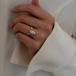 Oval Solitaire Lab Grown Diamond Engagement Ring