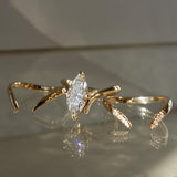 Oval Solitaire Lab Grown Diamond Engagement Ring
