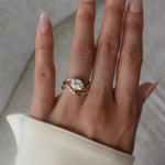 Oval Solitaire Lab Grown Diamond Engagement Ring