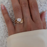 Oval Solitaire Lab Grown Diamond Engagement Ring