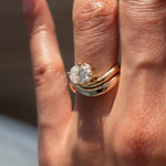 Oval Solitaire Lab Grown Diamond Engagement Ring