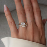 Oval Solitaire Lab Grown Diamond Engagement Ring