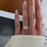 Oval Solitaire Lab Grown Diamond Engagement Ring