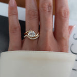 Oval Solitaire Lab Grown Diamond Engagement Ring