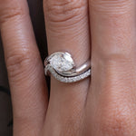 Oval Solitaire Lab Grown Diamond Engagement Ring