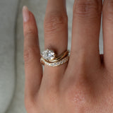 Oval Solitaire Lab Grown Diamond Engagement Ring