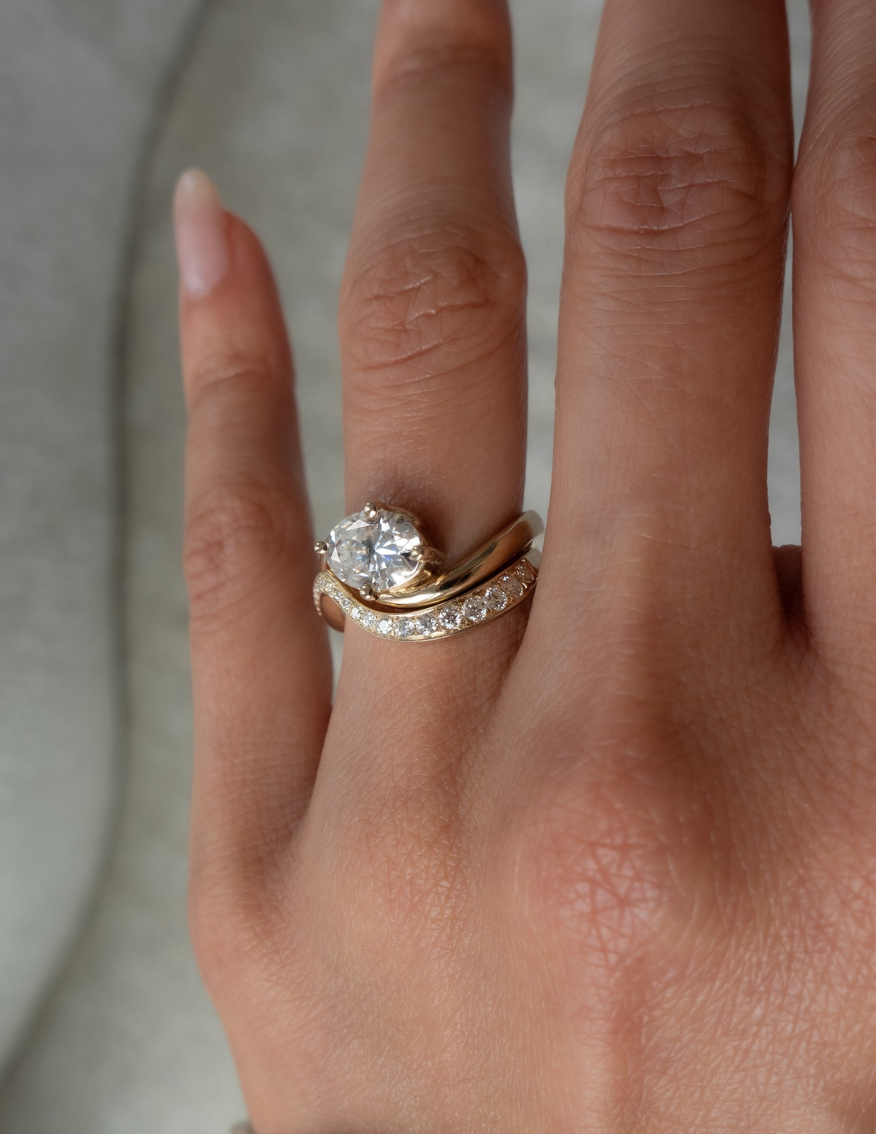 Oval Solitaire Lab Grown Diamond Engagement Ring