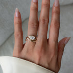 Oval Solitaire Lab Grown Diamond Engagement Ring