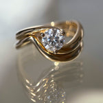 Oval Solitaire Lab Grown Diamond Engagement Ring