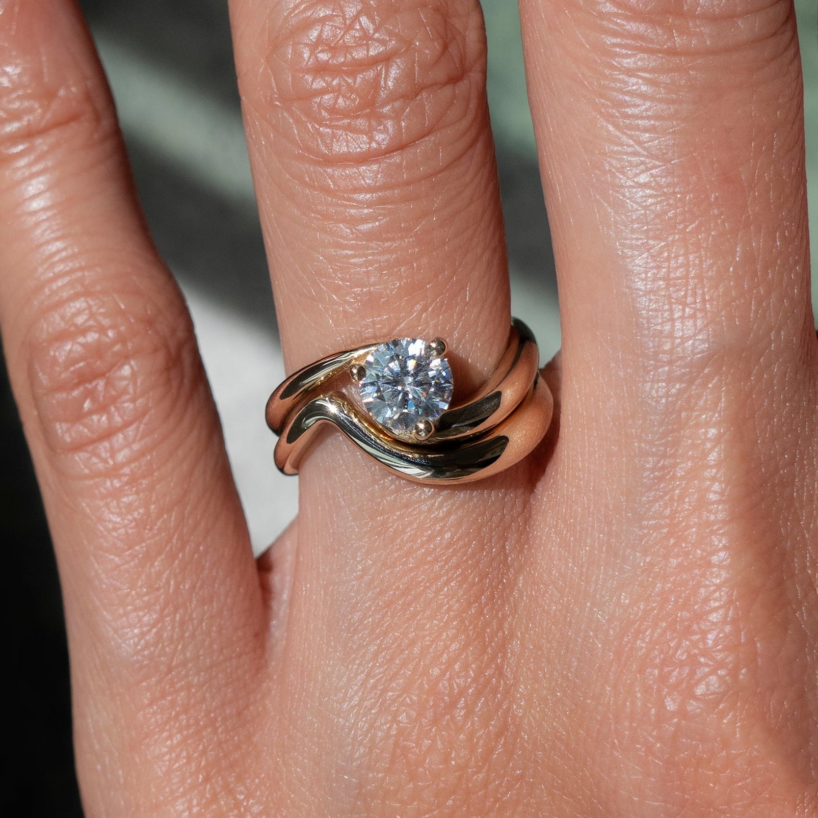 Oval Solitaire Lab Grown Diamond Engagement Ring