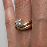 Oval Solitaire Lab Grown Diamond Engagement Ring